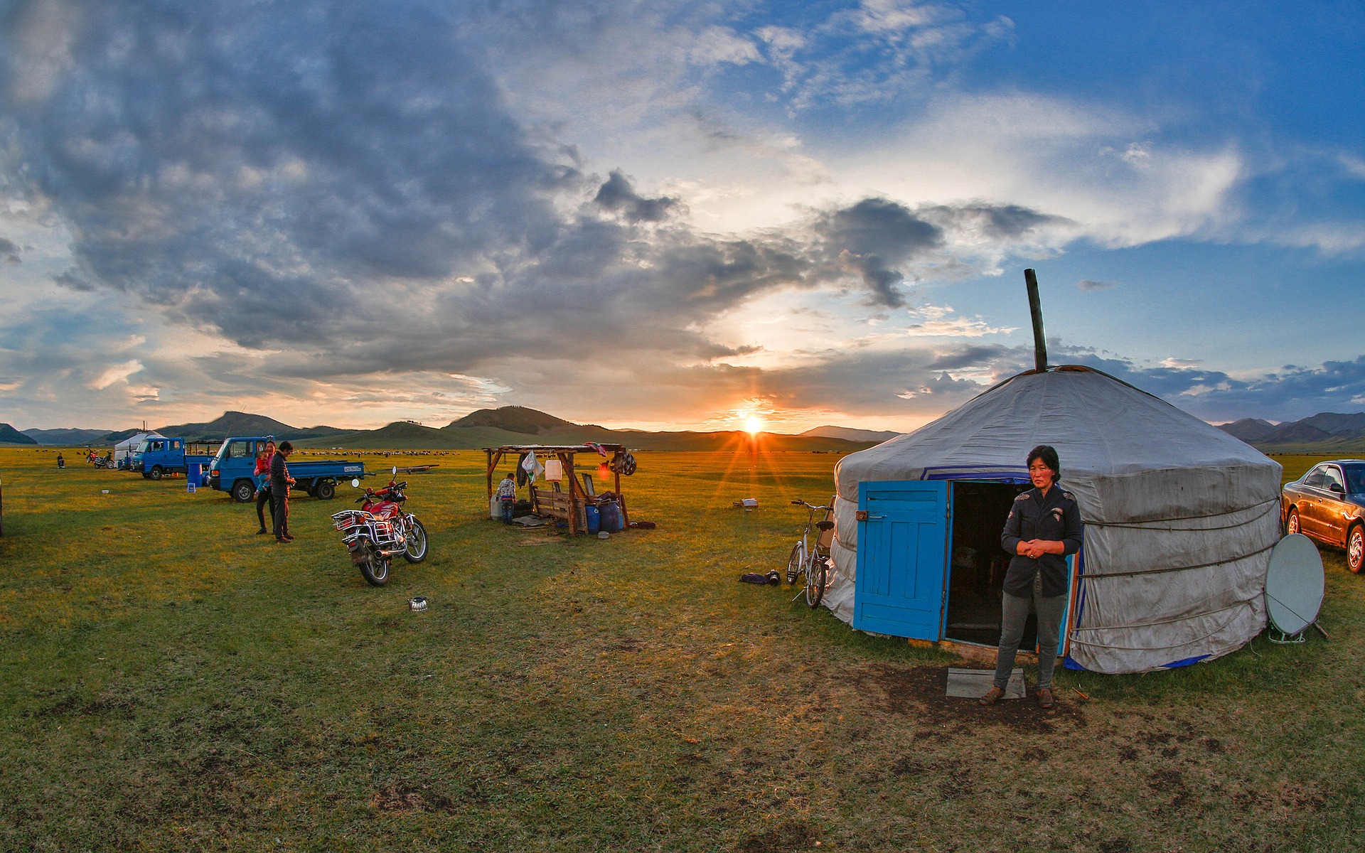 La Grande boucle du sud au nord de la Mongolie/Naadam